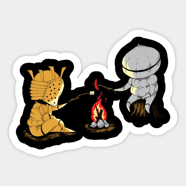 Bonfire Buddies Sticker by Pengew